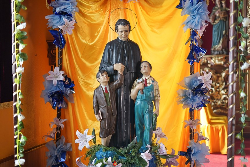 Don Bosco listo para recibir a sus&nbsp;devotos