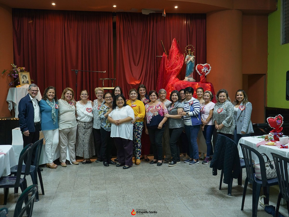 La pastoral de liturgia festeja a las&nbsp;madres