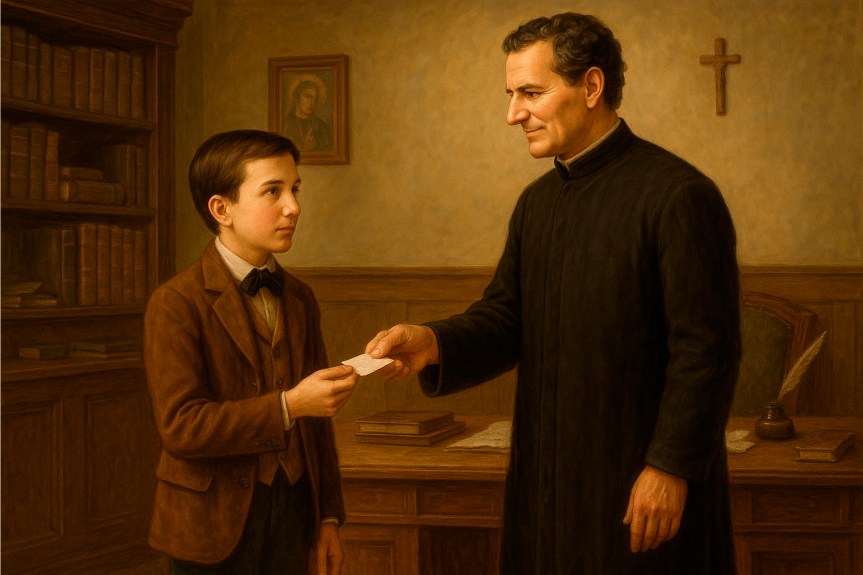 El curioso regalo de Domingo Savio a Don&nbsp;Bosco
