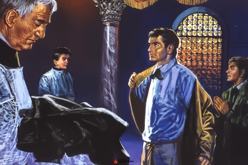 Juan Bosco viste la&nbsp;sotana