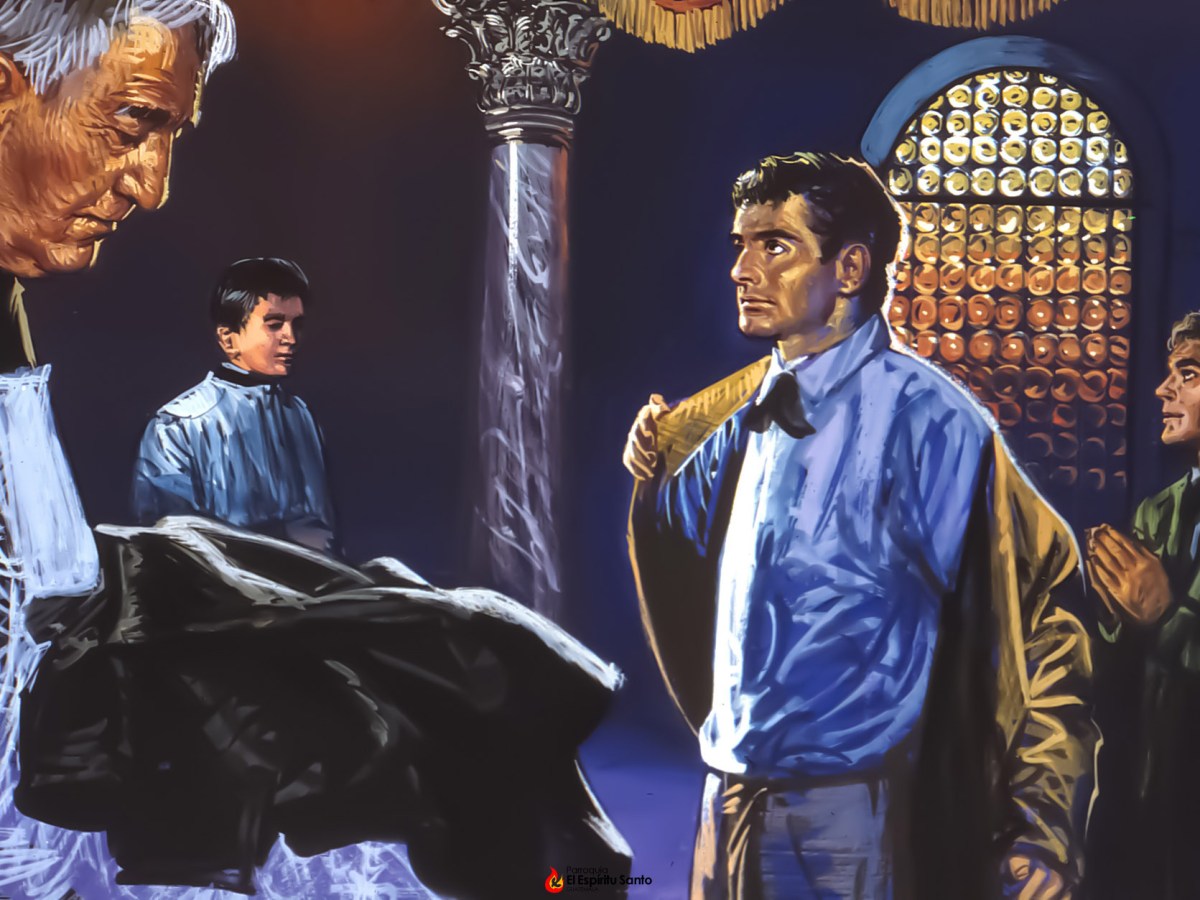 Juan Bosco viste la&nbsp;sotana