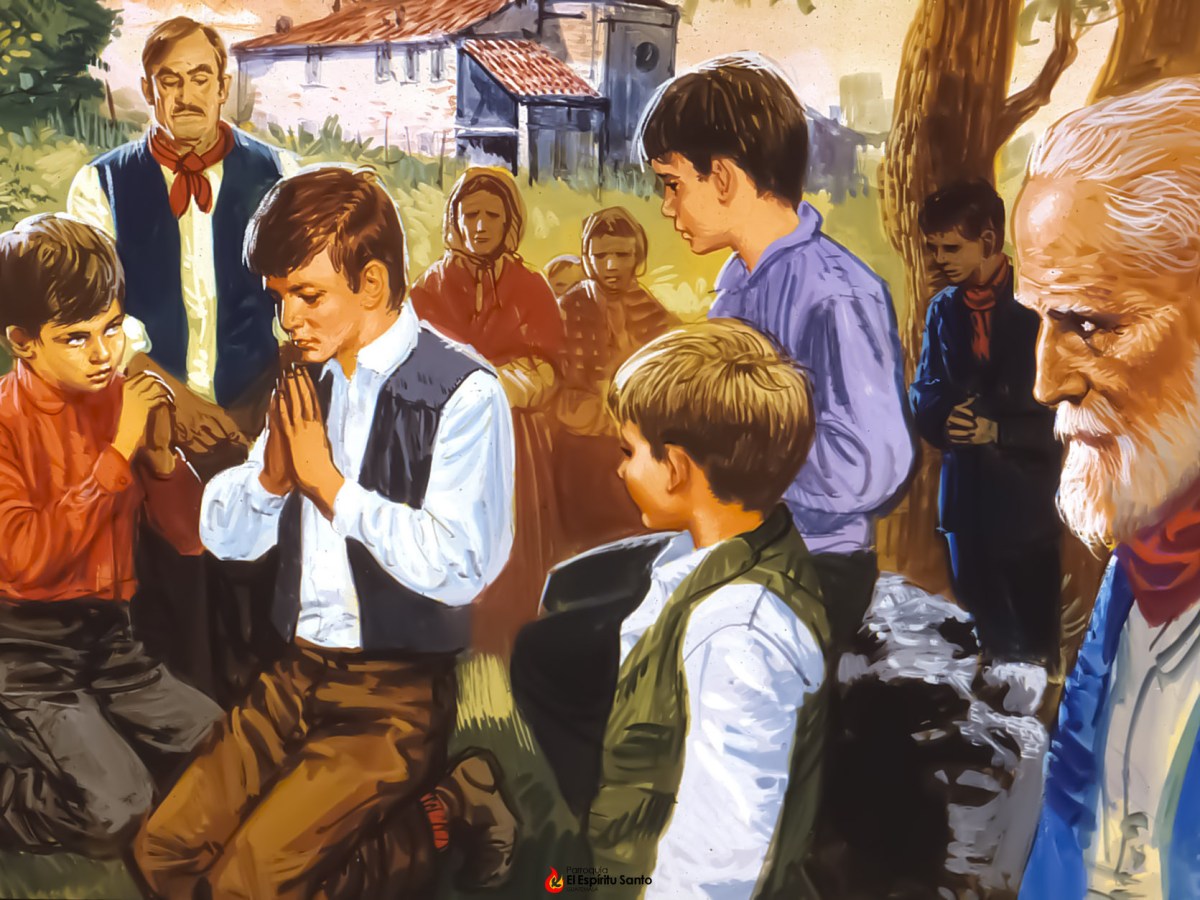 Los sacrificios del pequeño Juan&nbsp;Bosco