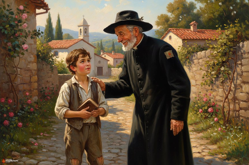 Don Calosso enseña a&nbsp;Juan