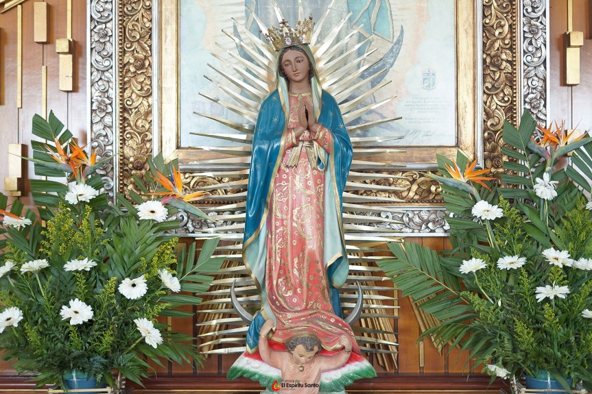 Aperturadas las fiestas de la Virgen de Guadalupe.