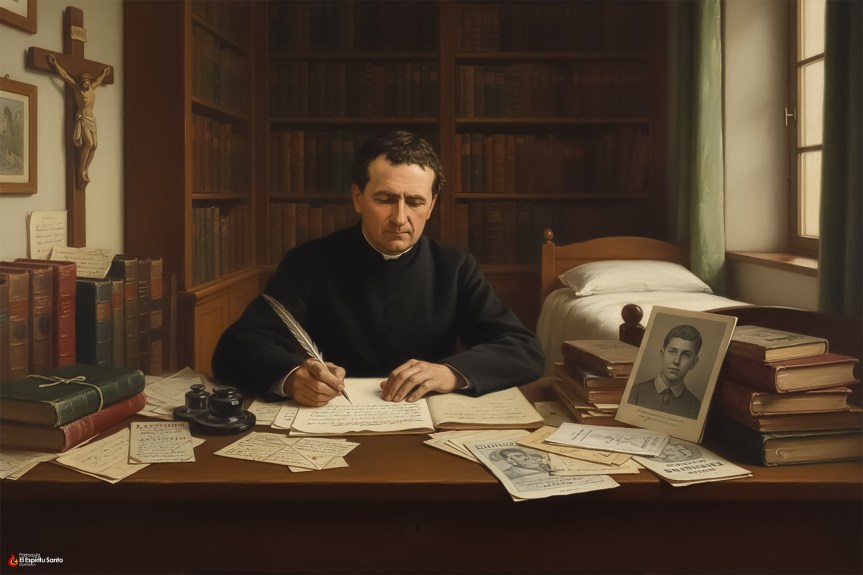 Don Bosco escribe la primera biografía de Domingo&nbsp;Savio