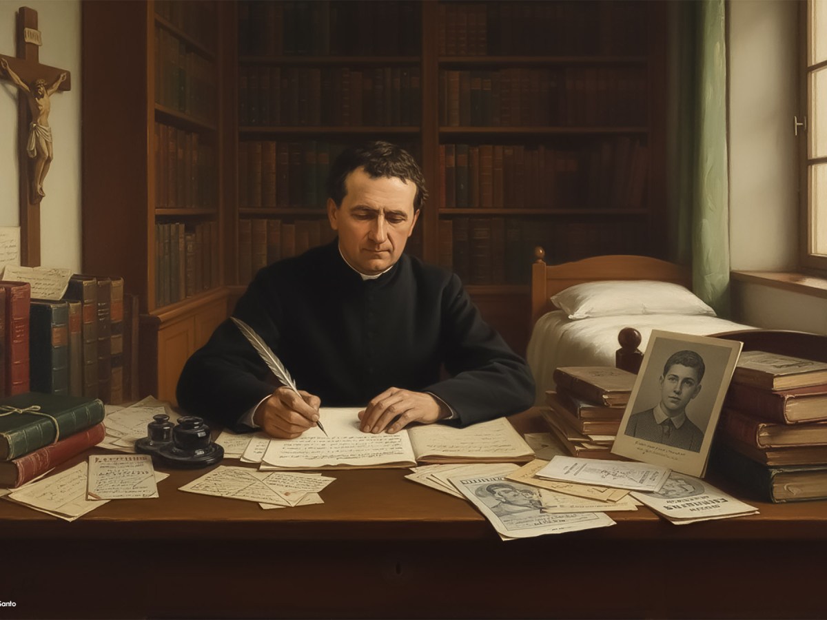 Don Bosco escribe la primera biografía de Domingo&nbsp;Savio