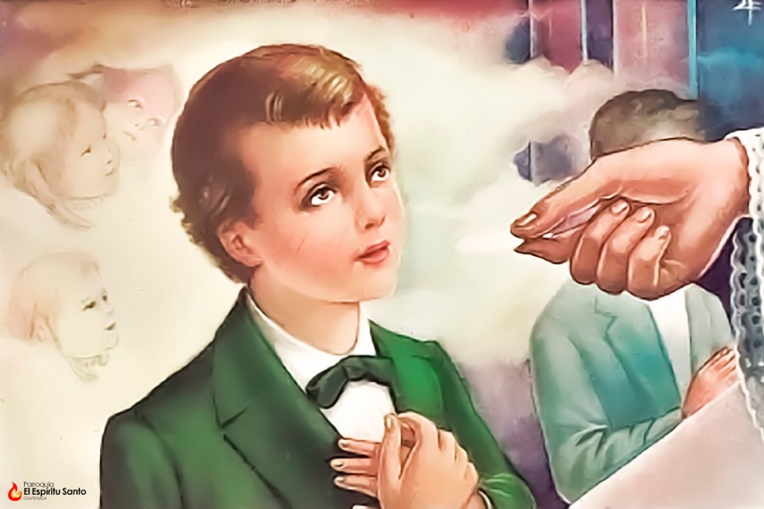 Domingo Savio hace su Primera&nbsp;Comunión