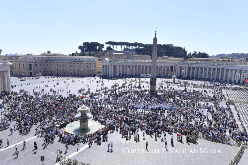 Papa Francisco: «Es hermoso compartir, es importante compartir la&nbsp;fe»