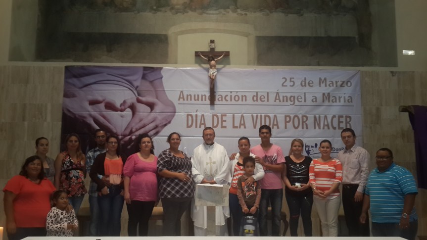Bendición de vientres en nuestra&nbsp;Parroquia