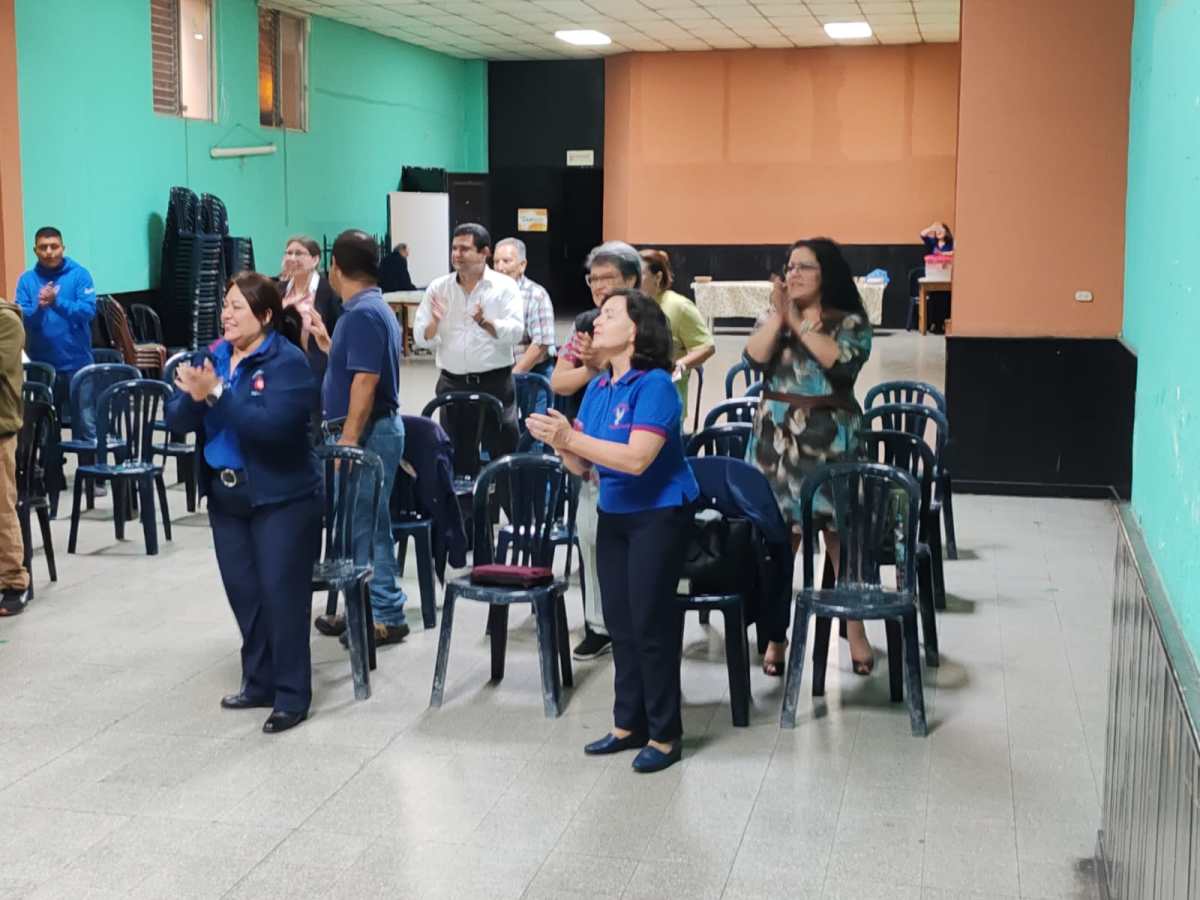 “Mi paz les doy”, así fue la asamblea de la Comunidad Espíritu&nbsp;Santo