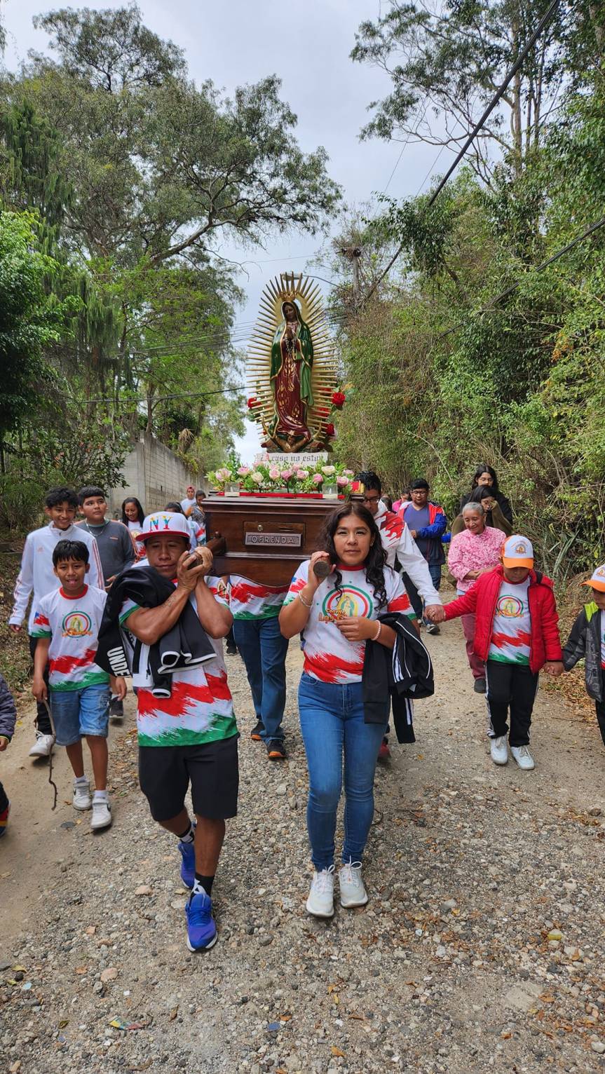 La Virgen de Guadalupe inicia su&nbsp;peregrinaje