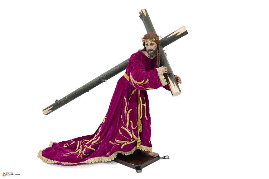 A Jesús con la cruz a&nbsp;cuestas