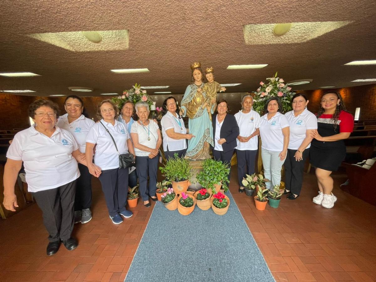 ADMA Las Charcas presente en la peregrinación&nbsp;mariana