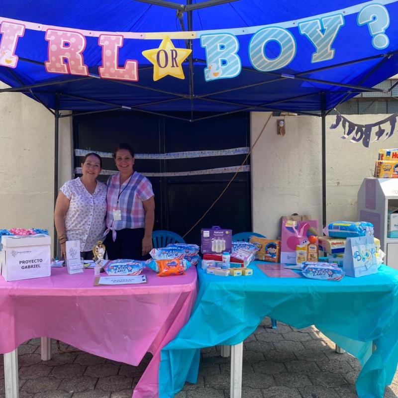 Recolectando para apoyar a las&nbsp;mamás