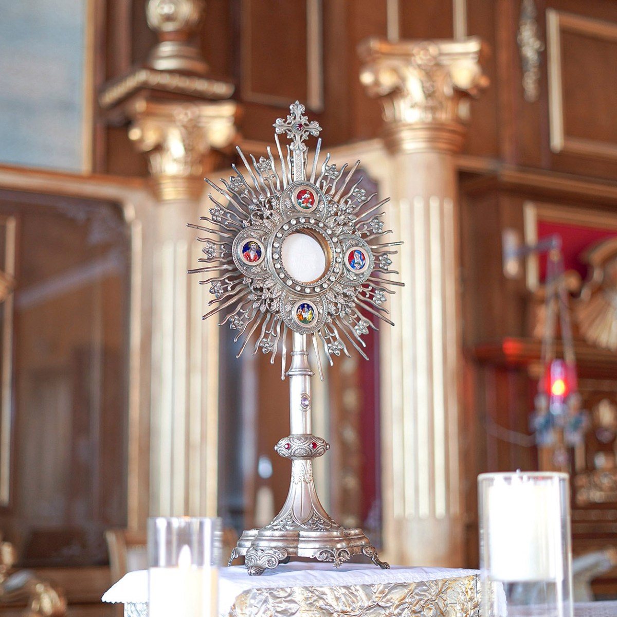 Oración al Santísimo Sacramento&nbsp;(V)