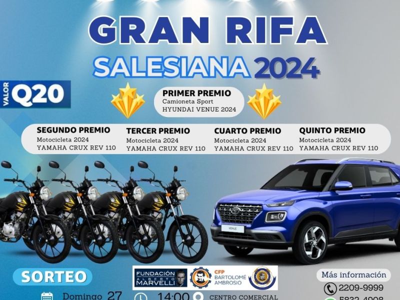 Una rifa para apoyar la&nbsp;educación