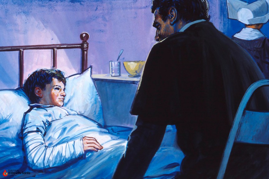 Asistencia a un niño&nbsp;moribundo