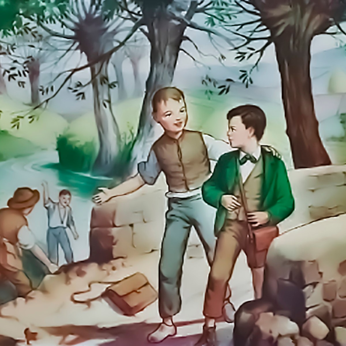 Escuela de Castelnuovo de Asti. Un episodio edificante. Sabia contestación ante un mal&nbsp;consejo