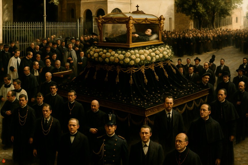 El traslado del cuerpo de Don&nbsp;Bosco