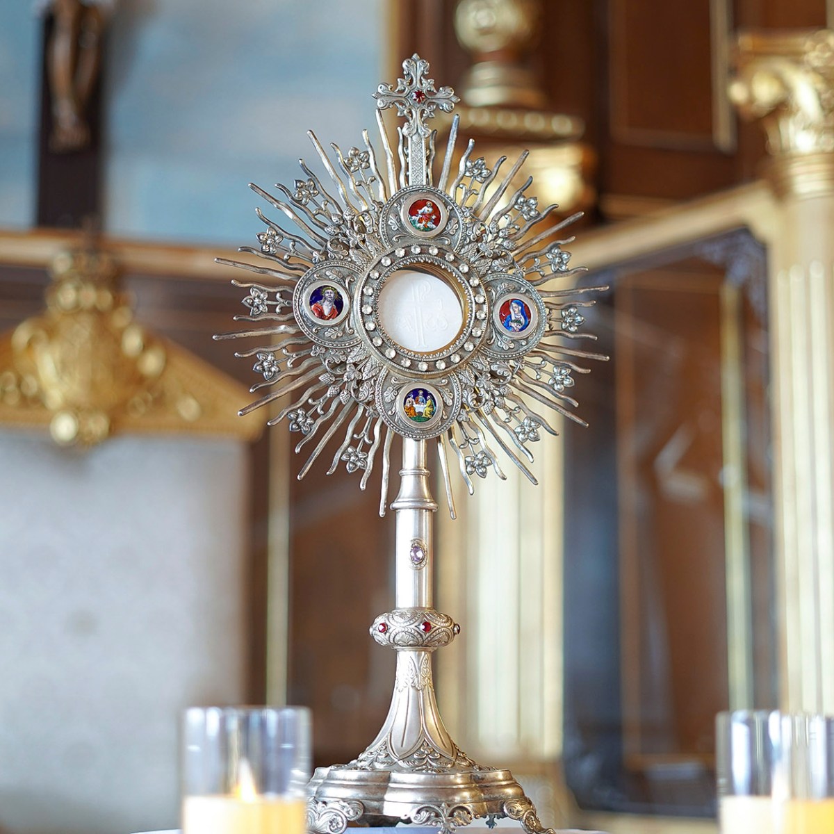 Oración para una visita a Jesús&nbsp;Sacramentado
