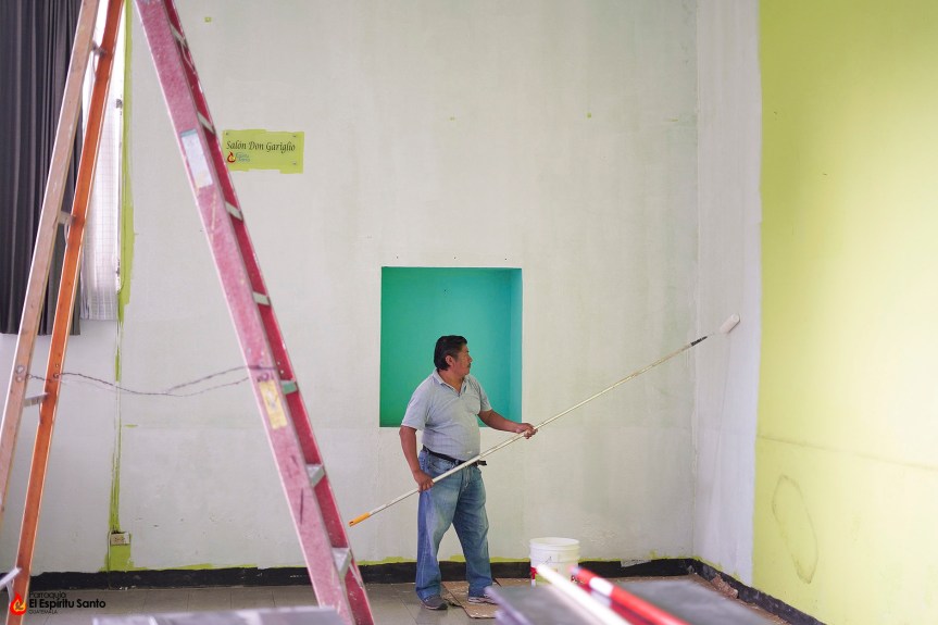 Continúan los trabajos de renovación de nuestros&nbsp;salones