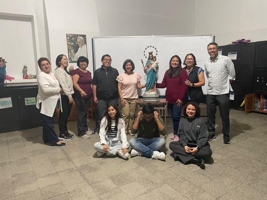 La oración está presente en&nbsp;ADMA