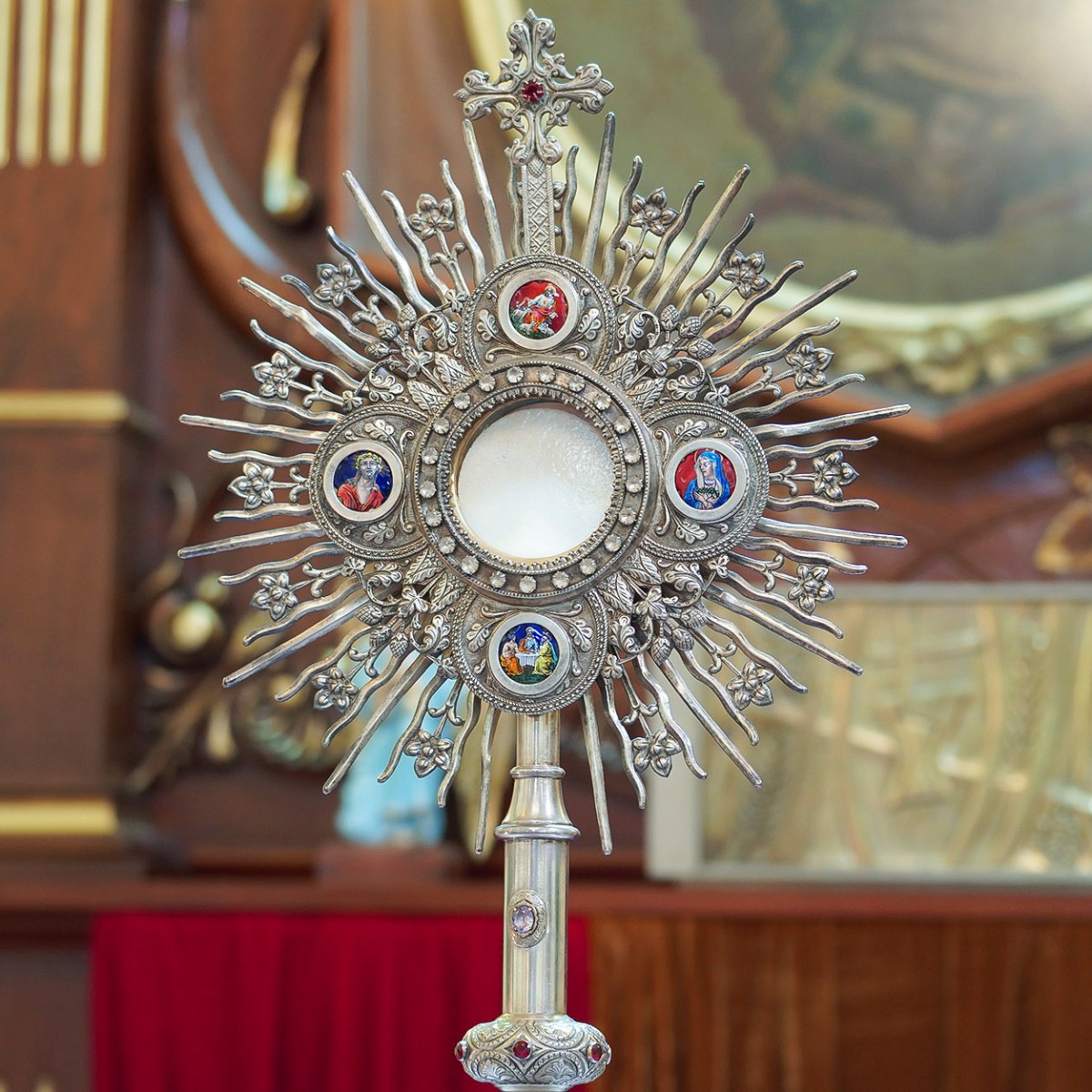 Saludo a Jesús&nbsp;Sacramentado