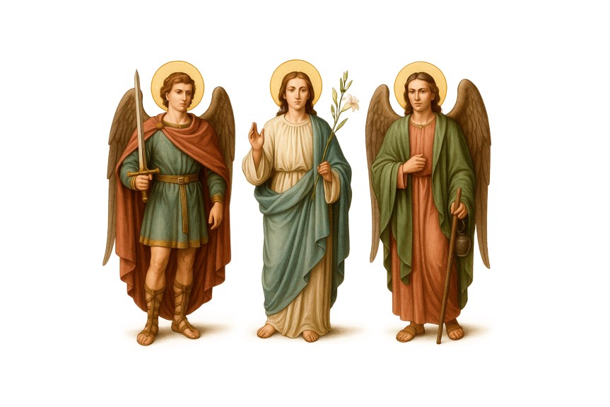 Santos Arcángeles Miguel, Gabriel y&nbsp;Rafael