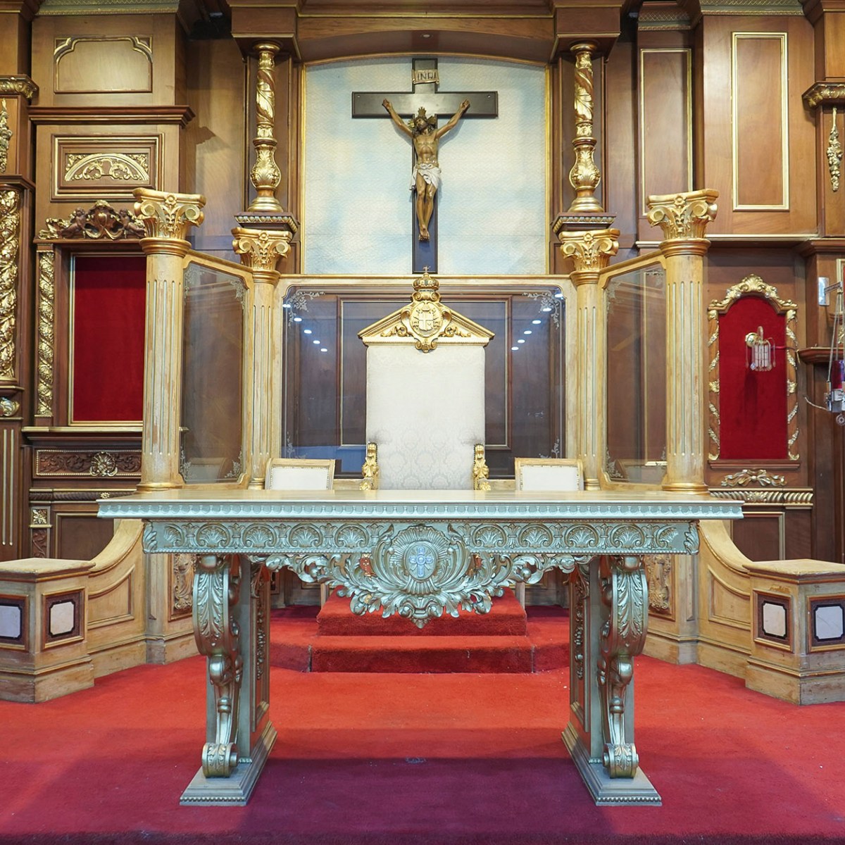 El altar de san Juan Pablo&nbsp;II