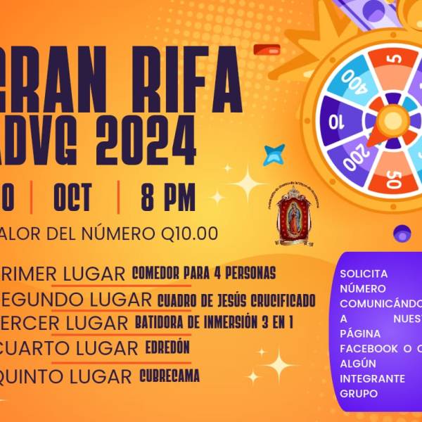 Gran Rifa de la Asociación de&nbsp;Guadalupe