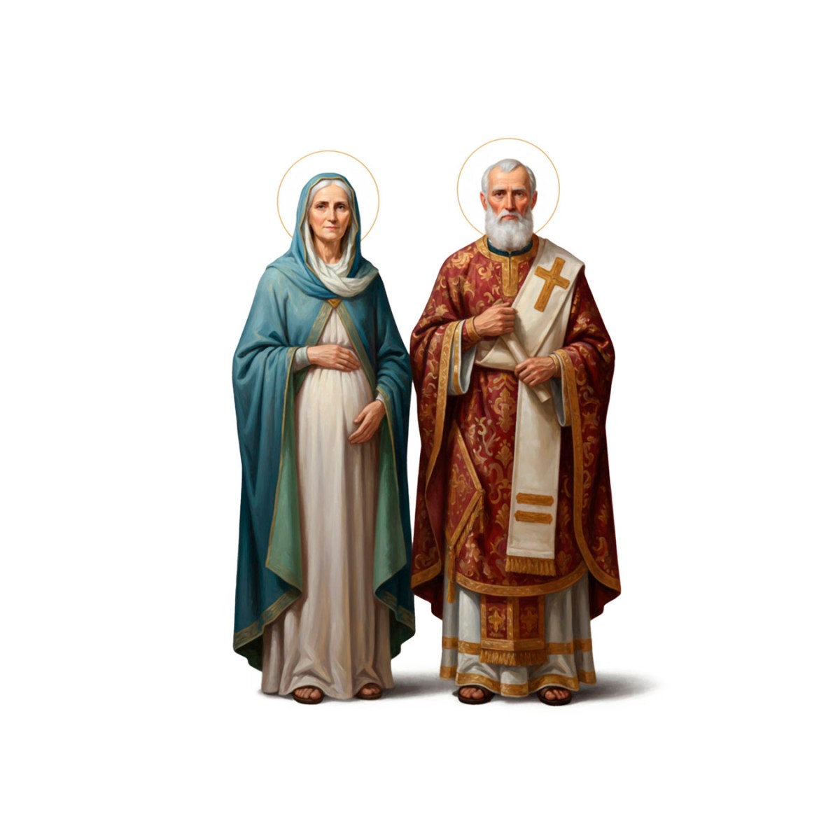 Santos Isabel y&nbsp;Zacarías