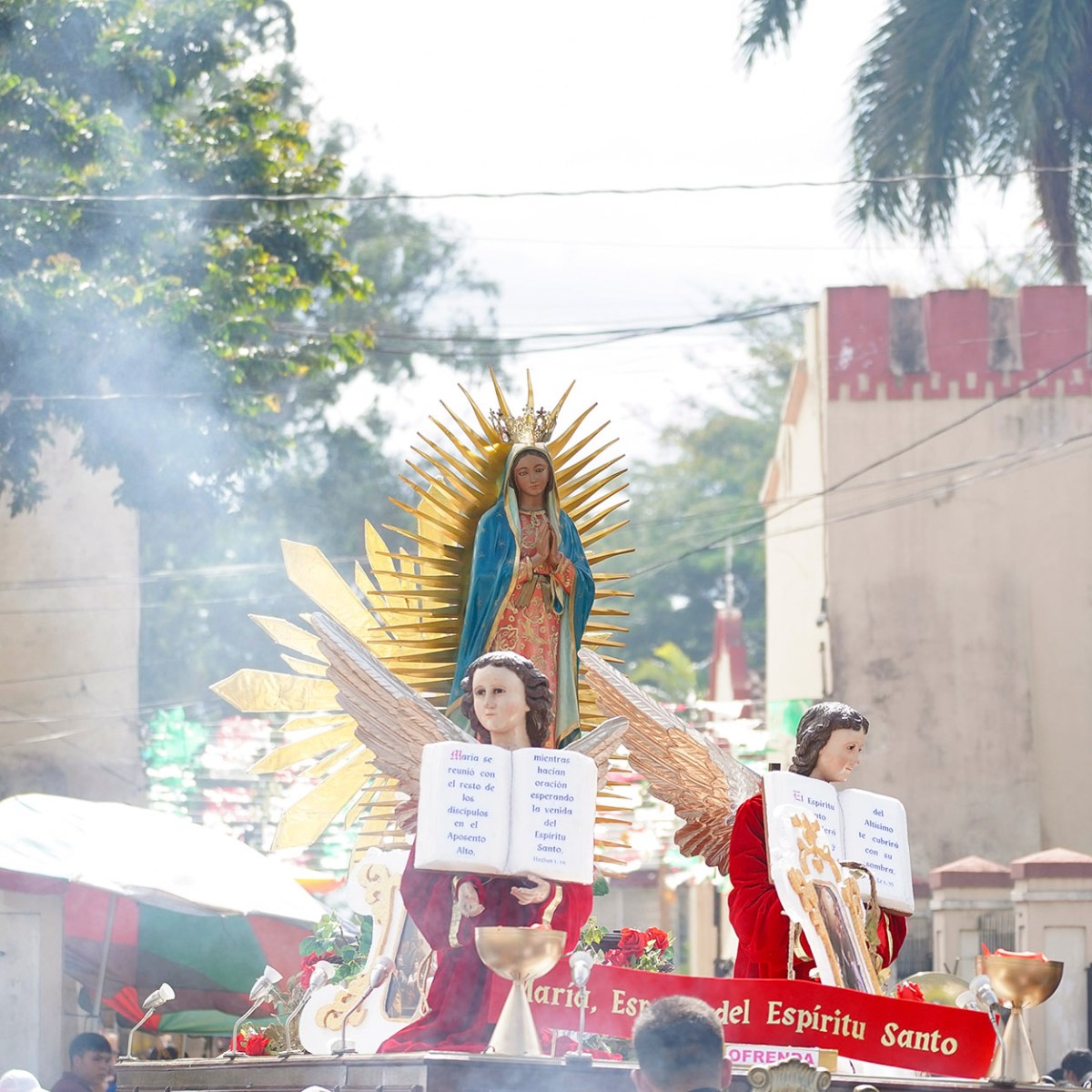 La Virgen de Guadalupe recorre las calles de la zona&nbsp;11