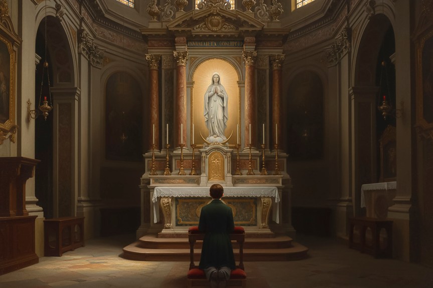 La consagración a la Virgen&nbsp;Inmaculada