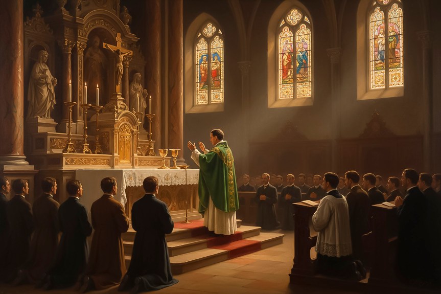 La última vez que ofició&nbsp;Misa