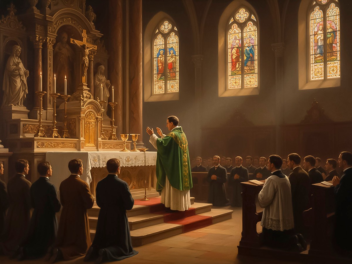 La última vez que ofició&nbsp;Misa