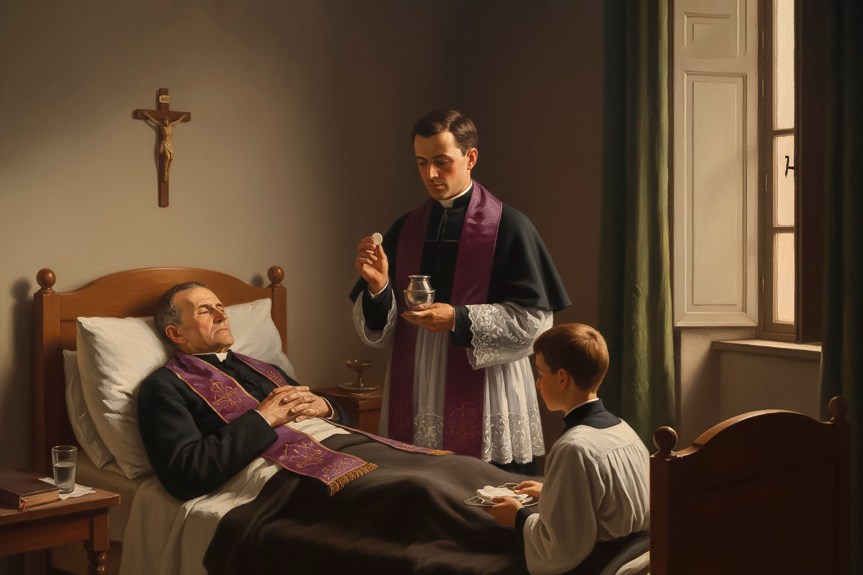 Una Comunión y la Unción de los&nbsp;Enfermos