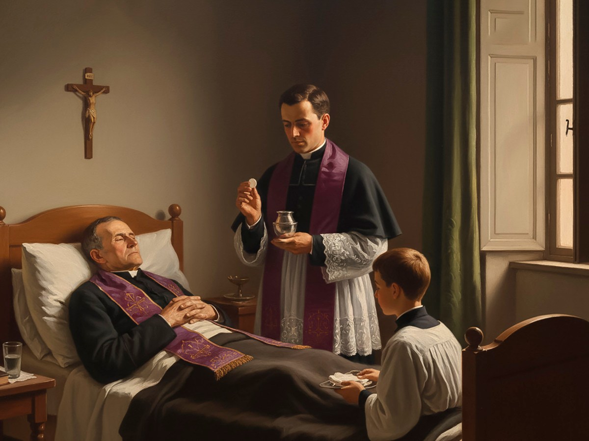 Una Comunión y la Unción de los&nbsp;Enfermos