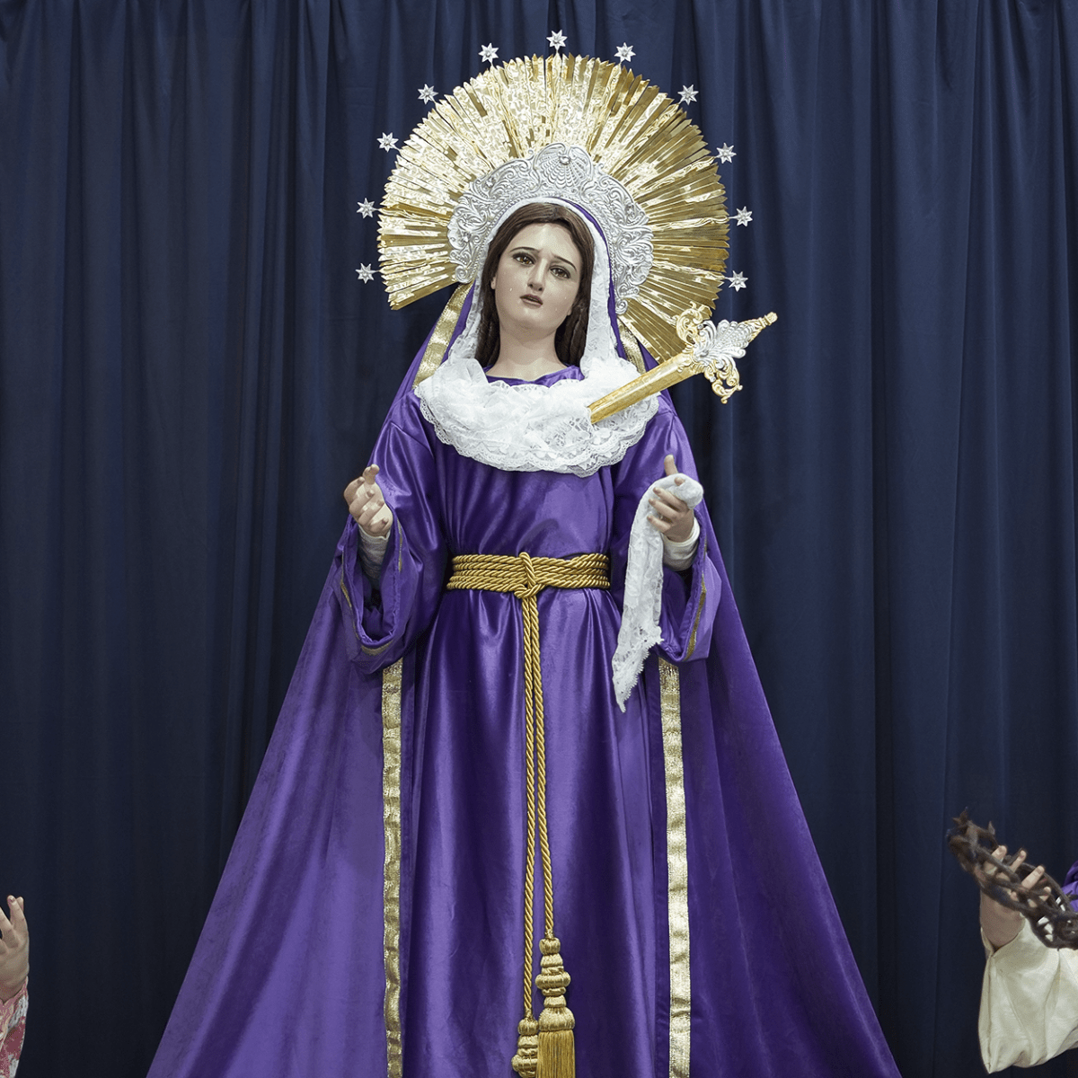 A la Virgen de&nbsp;Dolores
