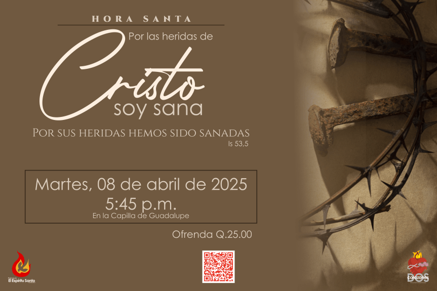 Por las heridas de Cristo soy&nbsp;sana