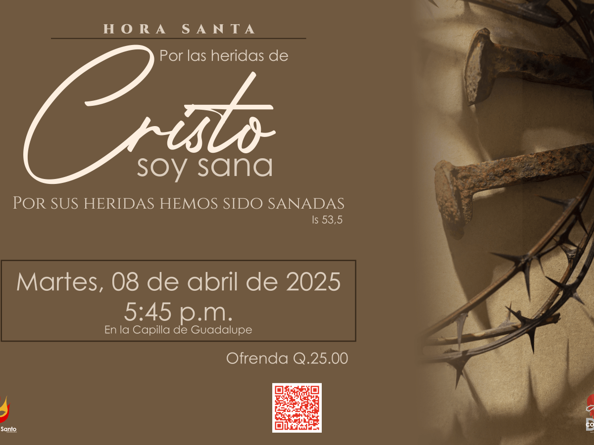 Por las heridas de Cristo soy&nbsp;sana