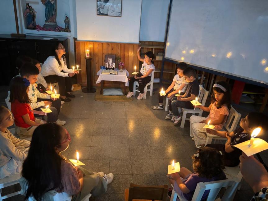 Celebración de la luz con los&nbsp;pequeños