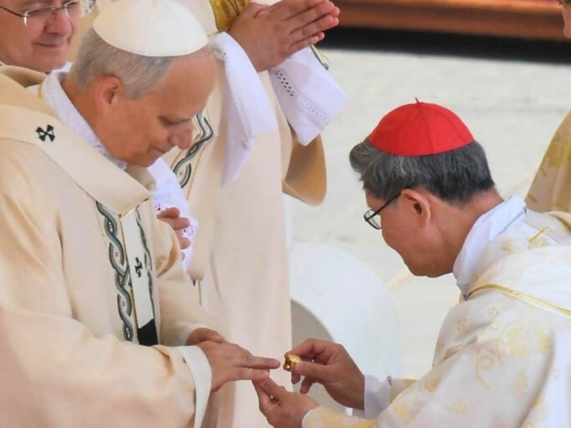 Papa León XIV recibe Palio y Anillo del&nbsp;Pescador