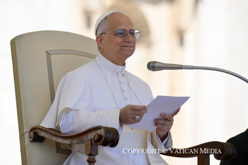 Papa León XIV: «La vida está hecha de encuentros, y en estos encuentros nos revelamos tal y como&nbsp;somos»