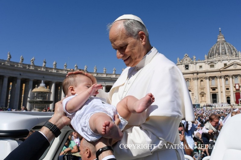 Papa León XIV: «La familia tiene su origen en el amor con que el Creador abraza al mundo&nbsp;creado»