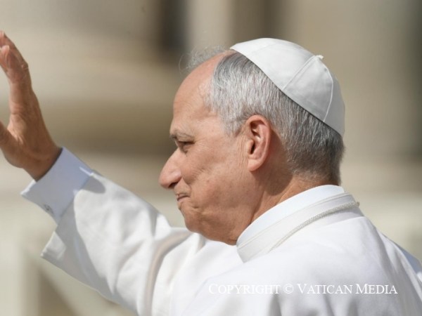 Papa León XIV: «¡Animo, levántate! El te&nbsp;llama!»