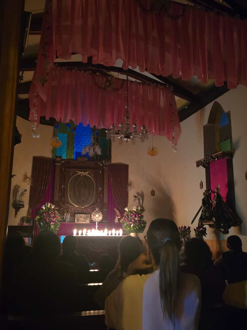 Fieles consagrados al Sagrado Corazón de Jesús participaron en Hora Santa de&nbsp;adoración