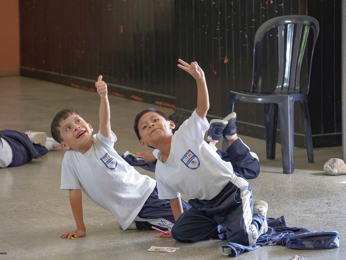 Los pequeños del Centro Escolar Miguel Magone vivieron su retiro&nbsp;anual