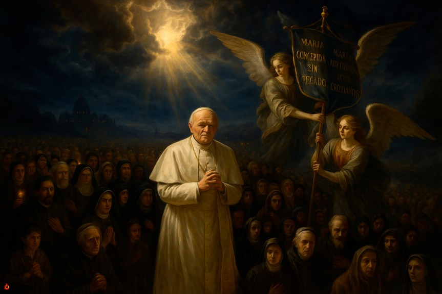 Mensaje al Papa Pío&nbsp;Nono