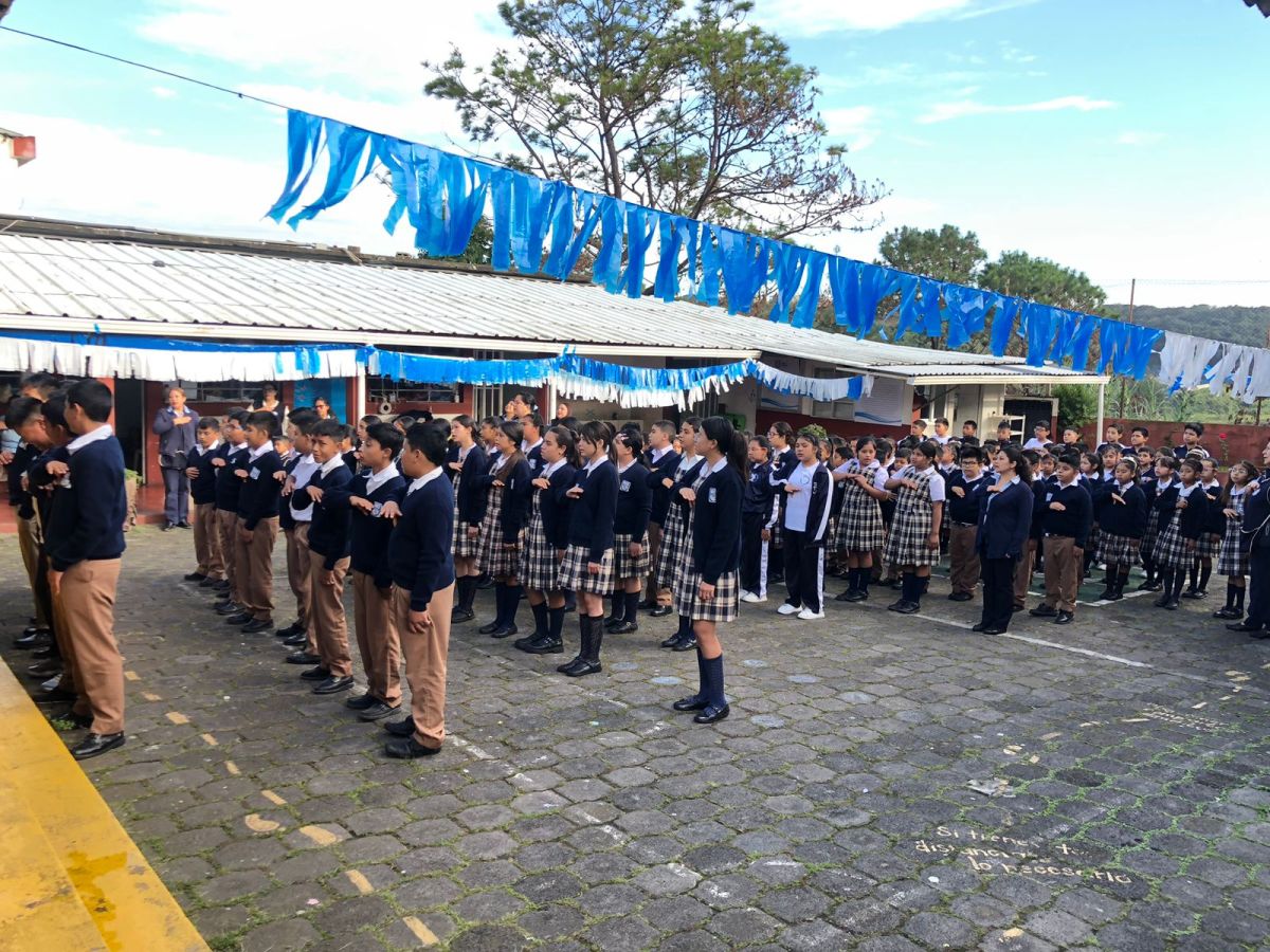 Centro Escolar Miguel Magone inicia el mes&nbsp;patrio