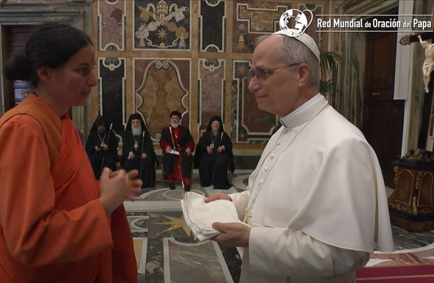 Video del Papa: «Por la colaboración entre las distintas tradiciones&nbsp;religiosas»
